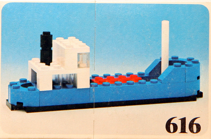 Bricker - Construit par LEGO 616 Cargo Ship