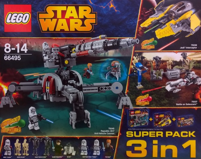 Bricker - Construit par LEGO 66495 Star Wars Value Pack