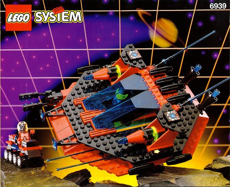 Bricker - Construit par LEGO 6939 Saucer Centurion