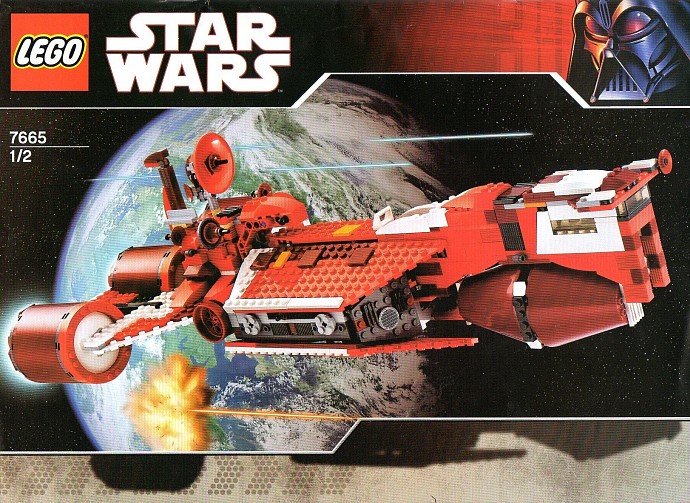 Bricker - Construit par LEGO 7665 Republic Cruiser