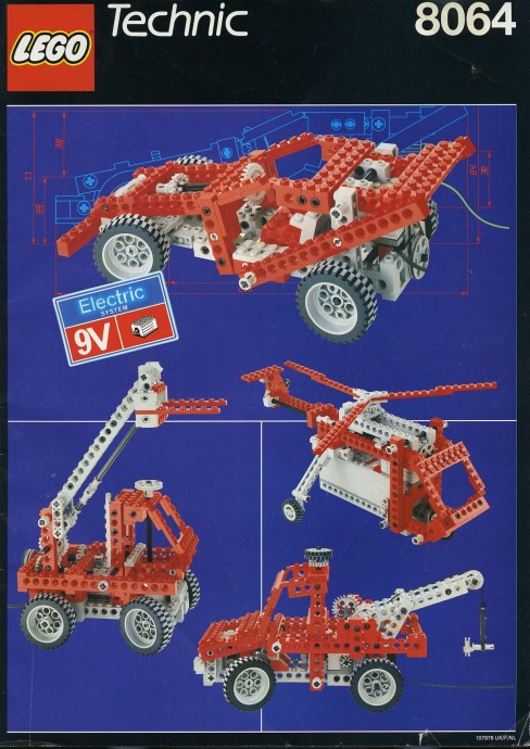 Bricker - Construit par LEGO 8064 Motorized Universal Building Set