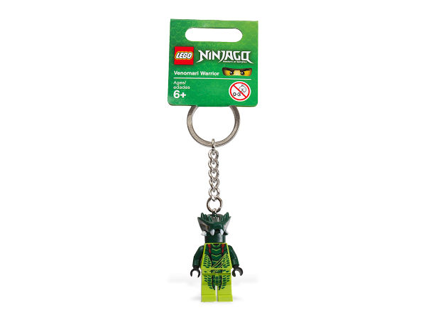 Bricker - Construit par LEGO 850443 Porte-clés LEGO® Ninjago Serpent (Snake  Key Chain)