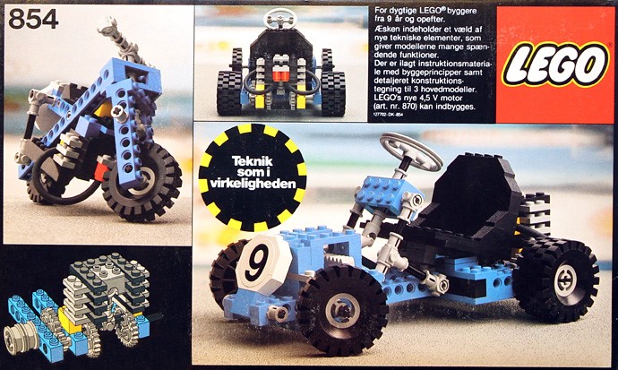 Bricker - Construit par LEGO 854 Go-Kart