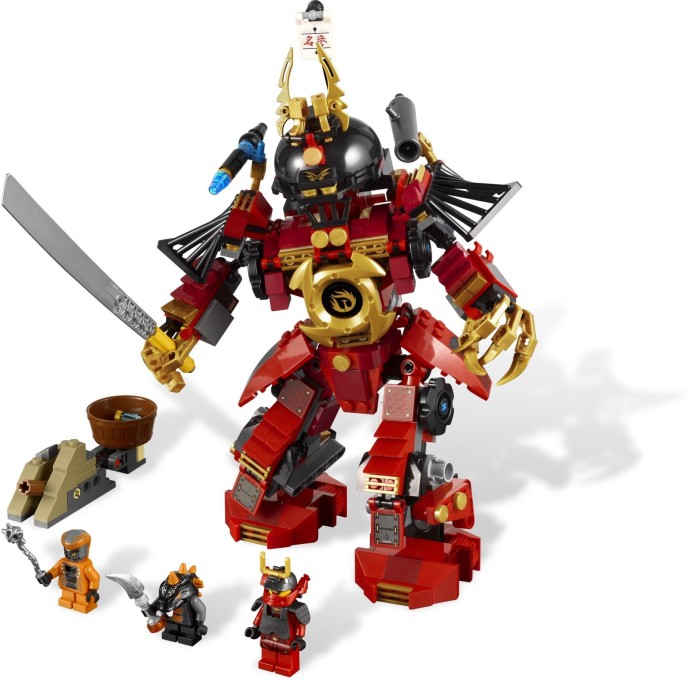 Bricker - Construit par LEGO 9448 Le robot Samouraï (Samurai Mech)