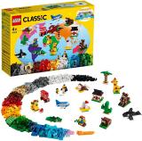 Bricker - Pièce LEGO - 4073 Plate, Round 1 x 1 Straight Side