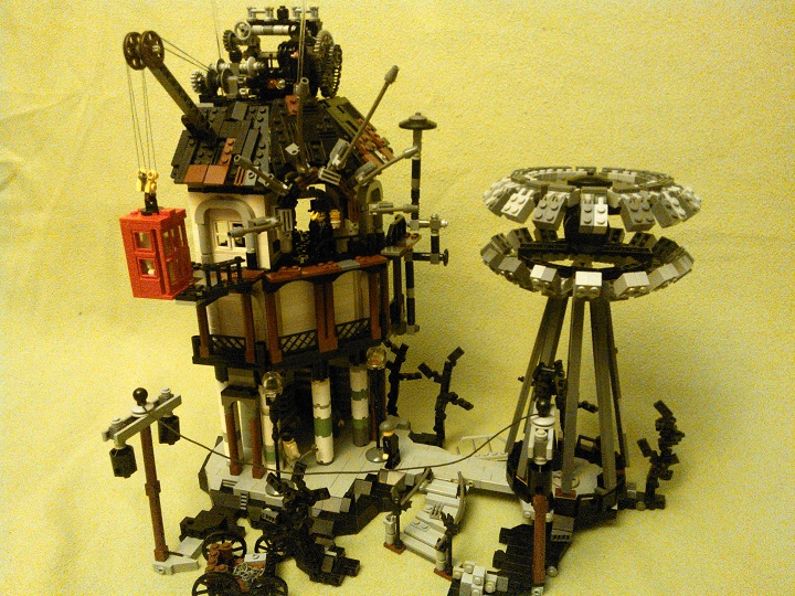 LEGO MOC - Because we can! - Transmission d'énergie sans fil: общий план