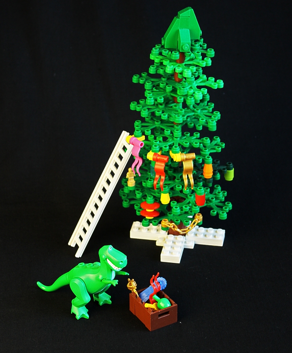 LEGO MOC - New Year's Brick 2014 - New Year Jurassic: ...<br />
