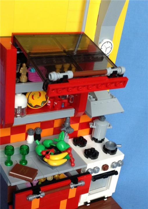 LEGO MOC - 16x16: Technics - Gas-stove: ...ну и верхний...
