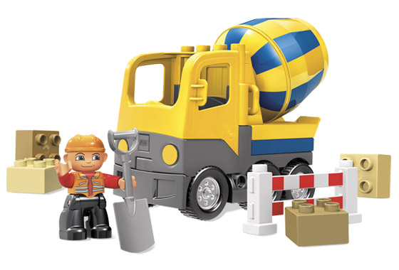 Bricker - Pièce LEGO - 58471 Duplo Cement Mixer Bucket Base