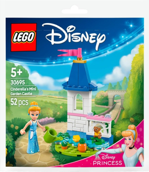 Bricker - Construit par LEGO 30695 Cinderella's Mini Garden Castle