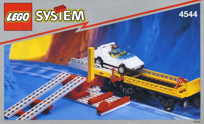Bricker - Construit par LEGO 4544 Car Transport Wagon