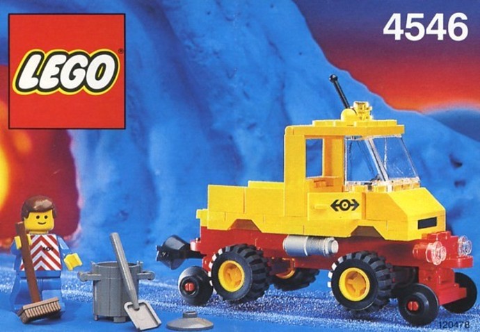 Bricker - Construit par LEGO 4546 Road N' Rail Maintenance