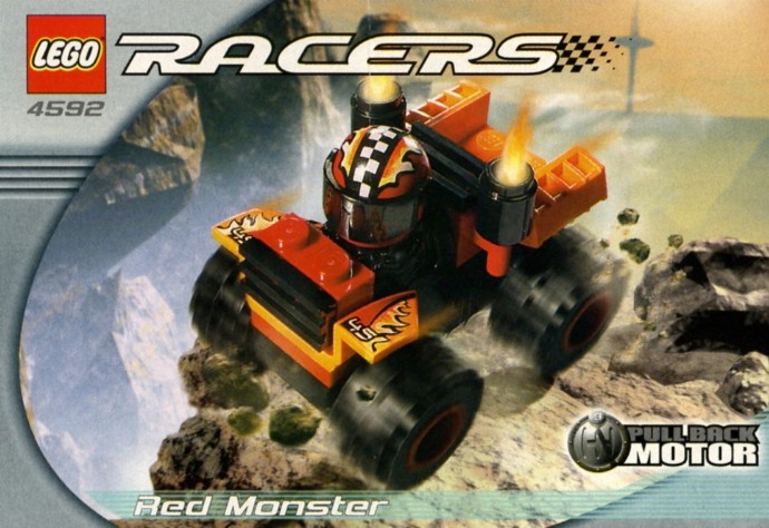 Bricker - Construit par LEGO 4592 Red Monster