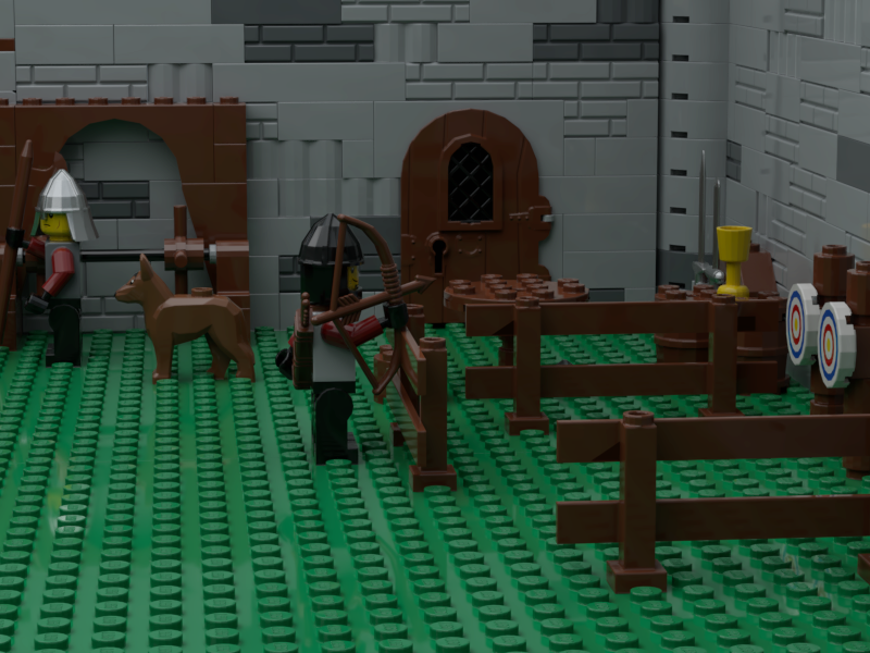 LEGO MOC - Замок Роткастр