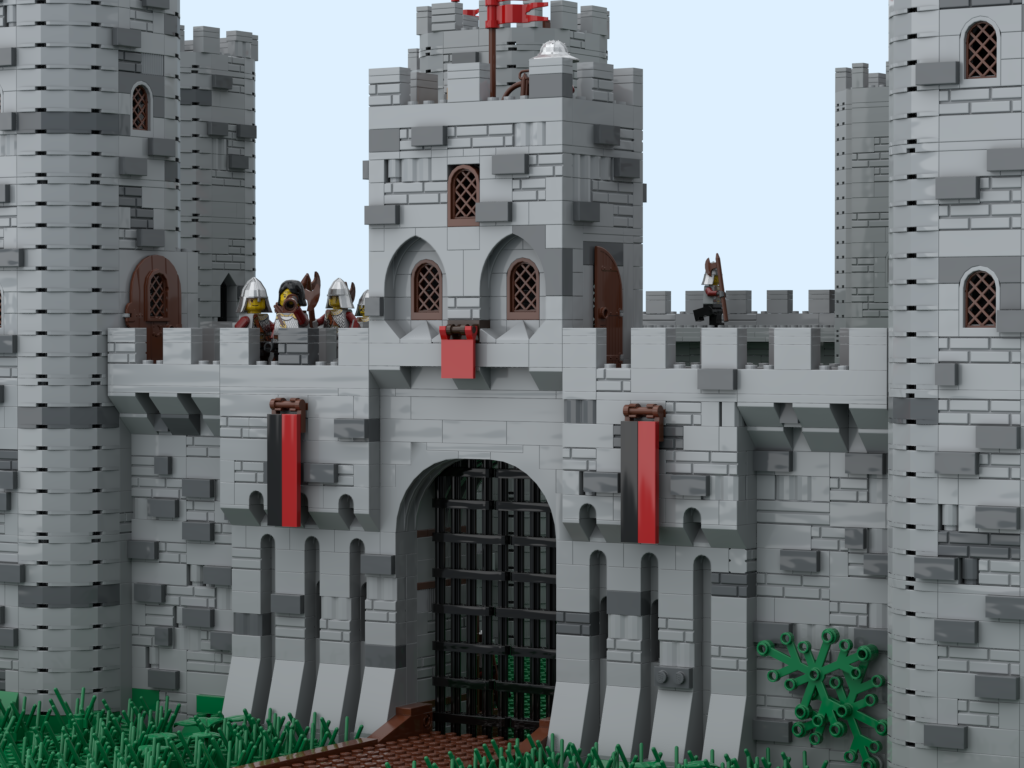 LEGO MOC - Замок Роткастр