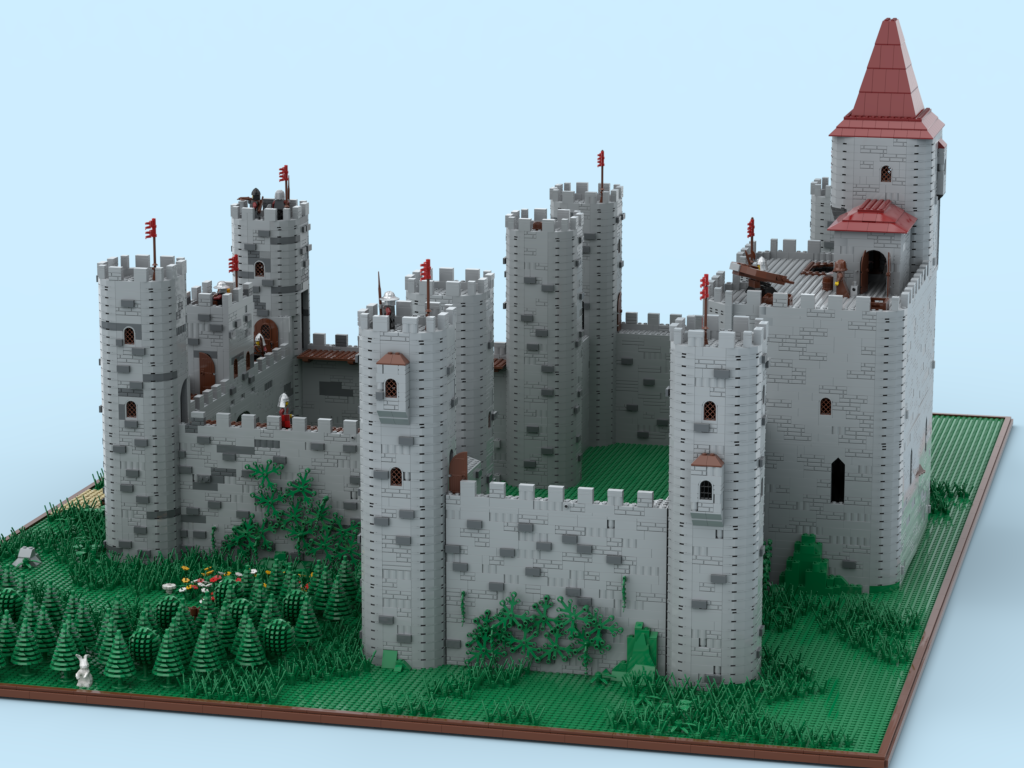LEGO MOC - Замок Роткастр