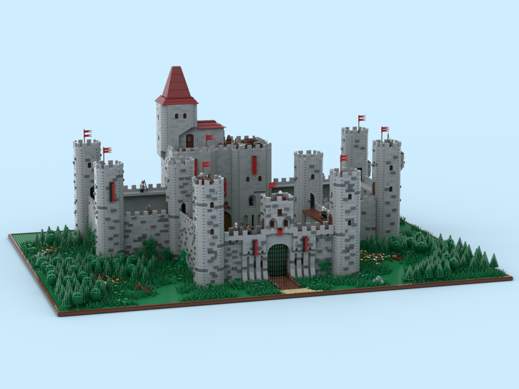 LEGO MOC - Замок Роткастр