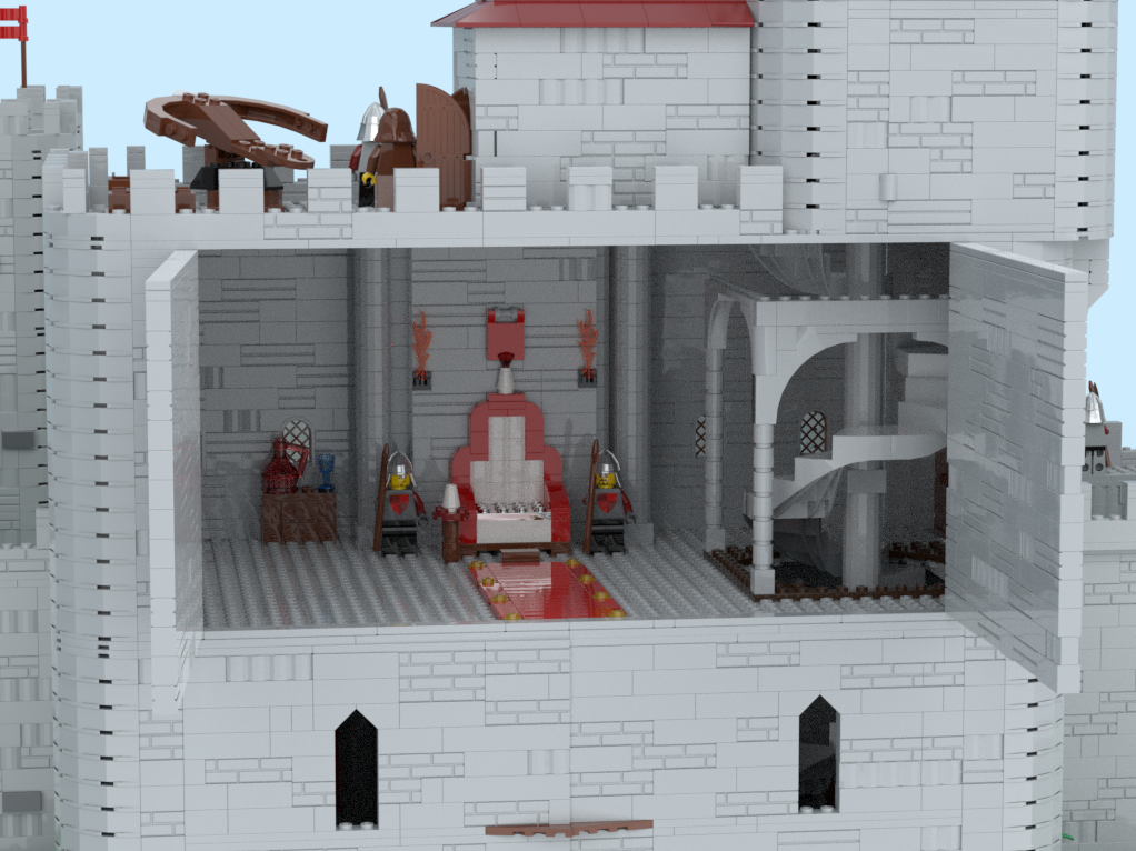 LEGO MOC - Замок Роткастр