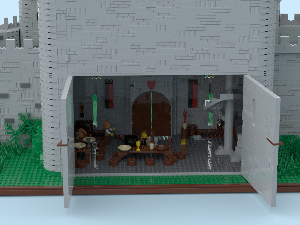 LEGO MOC - Замок Роткастр