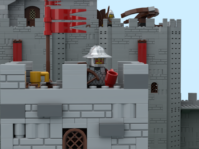 LEGO MOC - Замок Роткастр