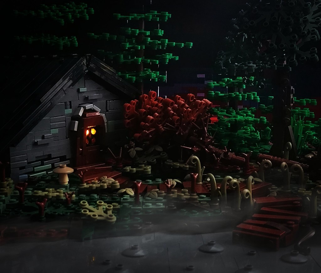 LEGO MOC - Таинственный лес: Хорошего дня!